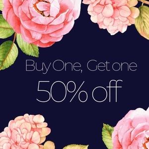 Buy ANY item off my page and get another item (lower price) 50% off!!!